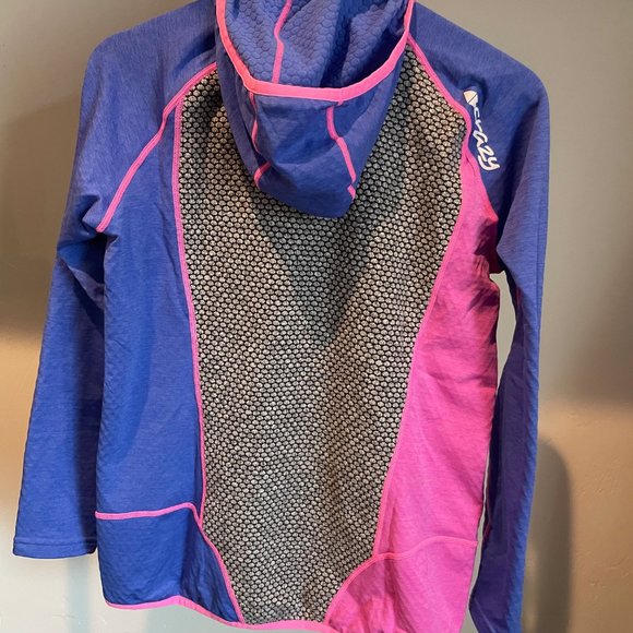 Crazy Idea Pull Ionic Women's technical polar fleece - Aurora Color, Medium - Picture 4 of 4